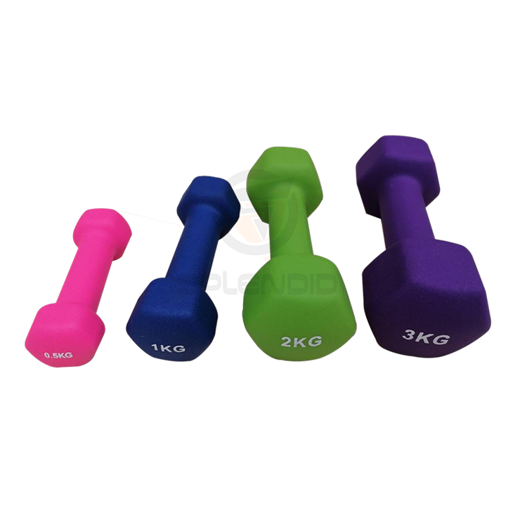 Hex Neoprene Dumbbells